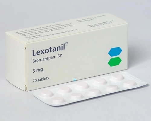 Pack Image: Lexotanil 3 mg Tablet (7 x 10)