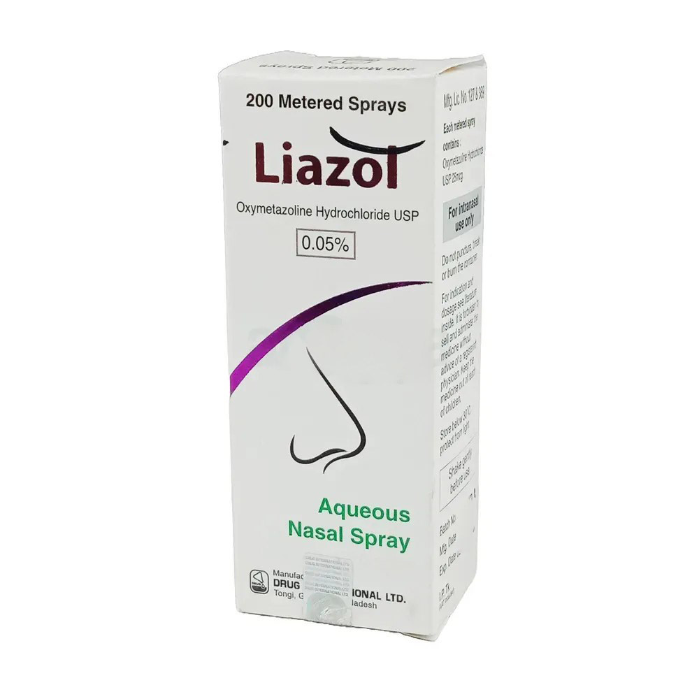 Pack Image: Liazol 25 mcg Nasal Spray (200 metered spray)