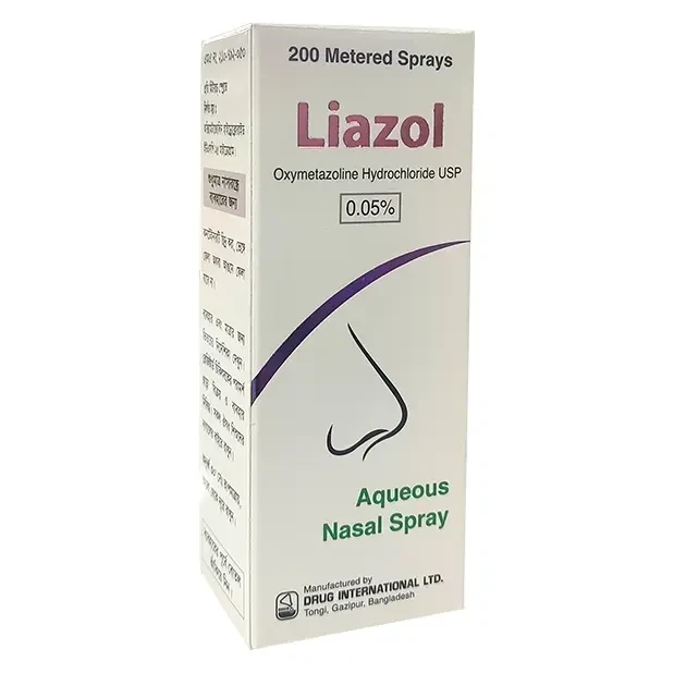 Pack Image: Liazol 25 mcg Nasal Spray (200 metered spray)