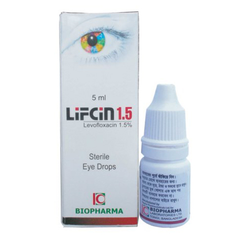 Pack Image: Lifcin 1.5% Eye Drop (5 ml drop)