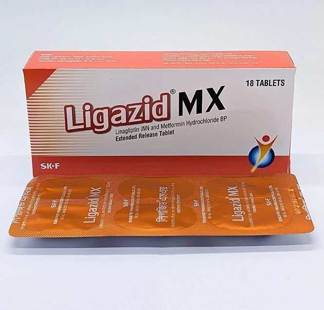 Pack Image: Ligazid MX 5 mg Tablet (3 x 6)