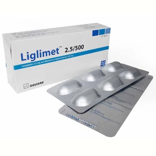 Pack Image: Liglimet 2.5 mg Tablet (5 x 6)