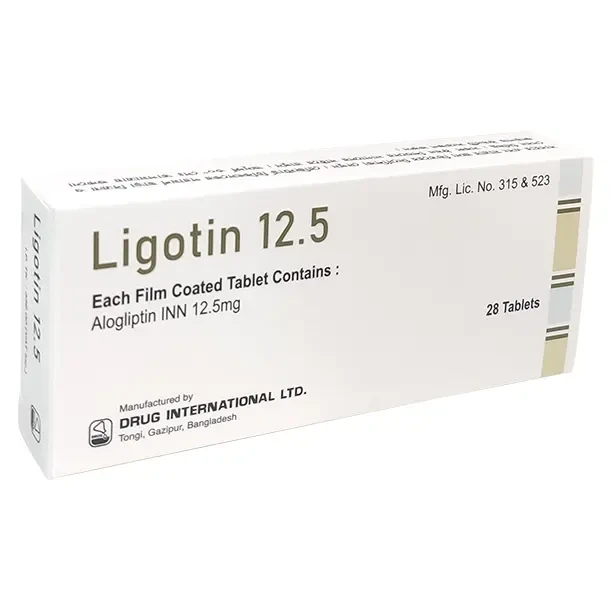 Pack Image: Ligotin 12.5 mg Tablet (2 x 14)