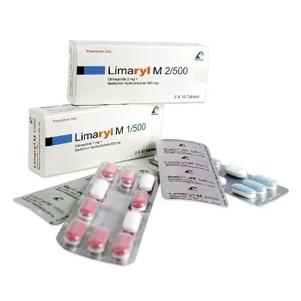 Pack Image: Limaryl M 1 mg Tablet (3 x 10)