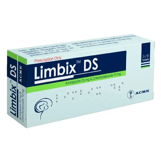 Pack Image: Limbix DS 25 mg Tablet (3 x 10)