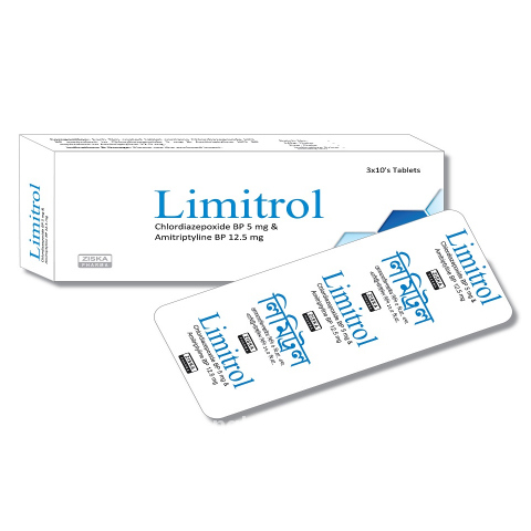 Pack Image: Limitrol 12.5 mg Tablet (3 x 10)
