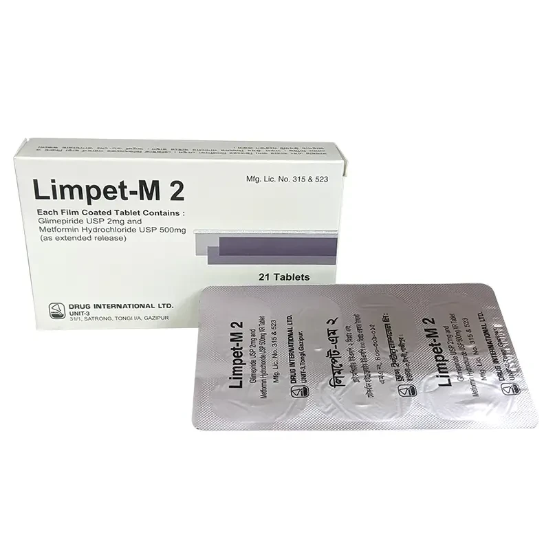 Pack Image: Limpet-M 2 mg Tablet (3 x 7)