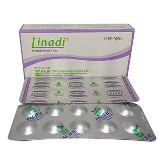 Pack Image: Linadi 5 mg Tablet (3 x 10)