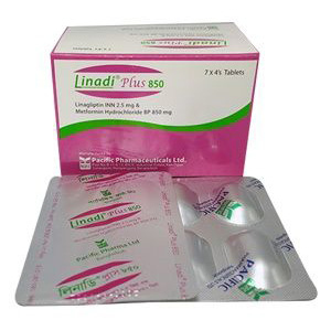 Pack Image: Linadi Plus 2.5 mg Tablet (7 x 4)