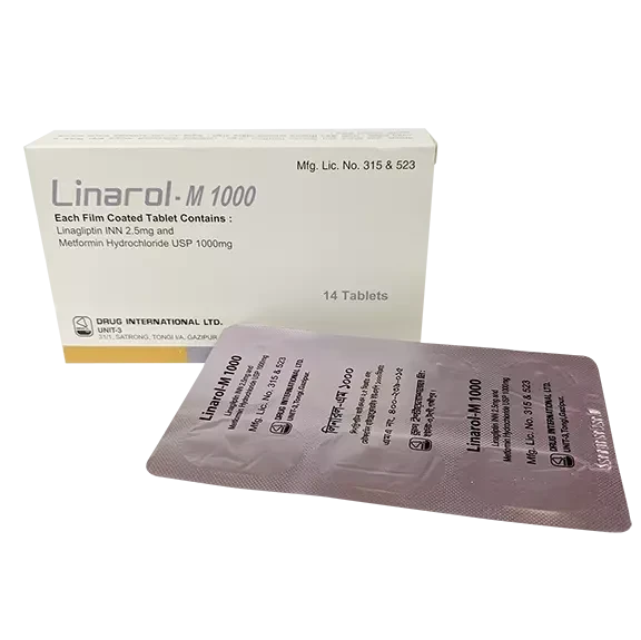 Pack Image: Linarol-M 2.5 mg Tablet (2 x 7)