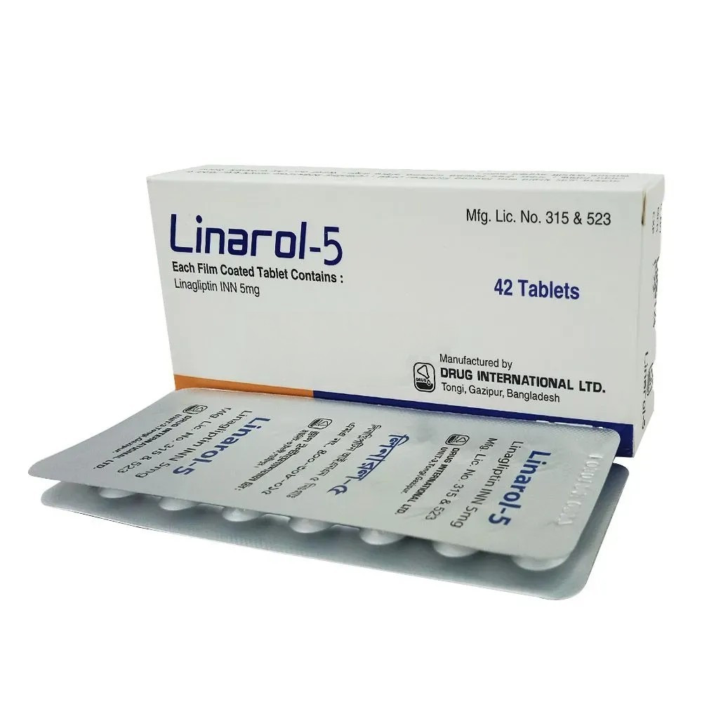 Pack Image: Linarol 5 mg Tablet (3 x 14)