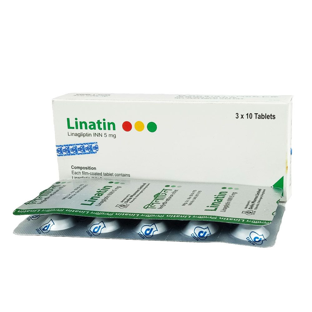 Pack Image: Linatin 5 mg Tablet (3 x 10)