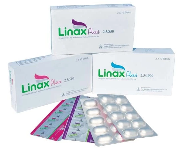 Pack Image: Linax Plus 2.5 mg Tablet (6 x 10)
