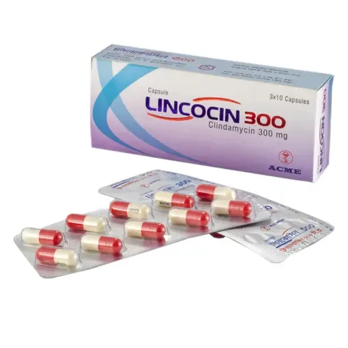 Pack Image: Lincocin 300 mg Capsule (3 x 10)
