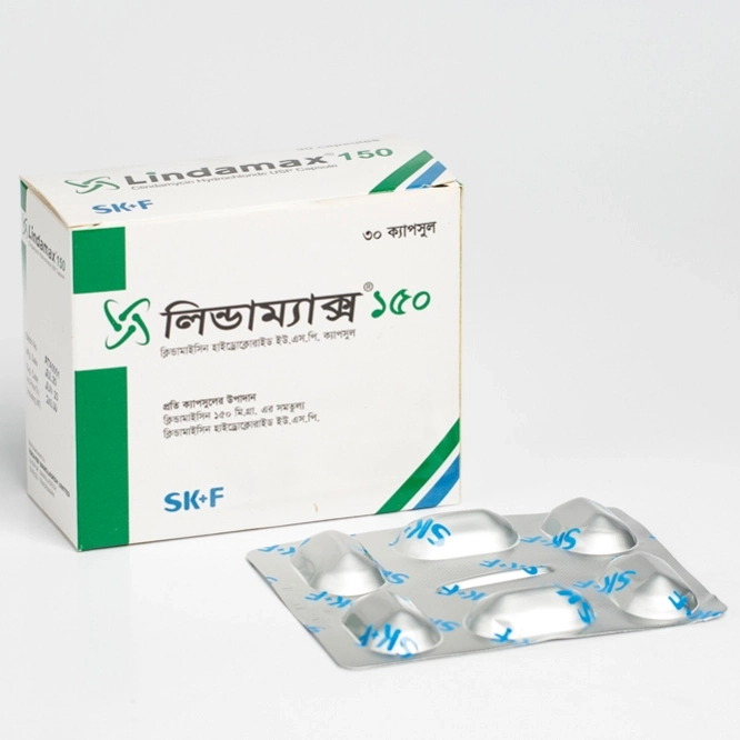 Pack Image: Lindamax 150 mg Capsule (5 x 6)