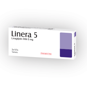 Pack Image: Linera 5 mg Tablet (3 x 10)