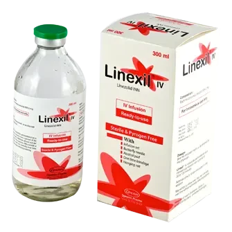 Pack Image: Linexil 2 mg Injection (300 ml solution)