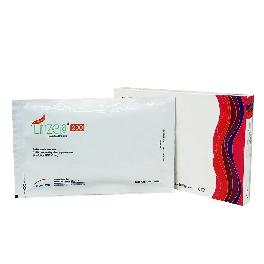 Pack Image: Linzela 290 mcg Capsule (1 x 10)