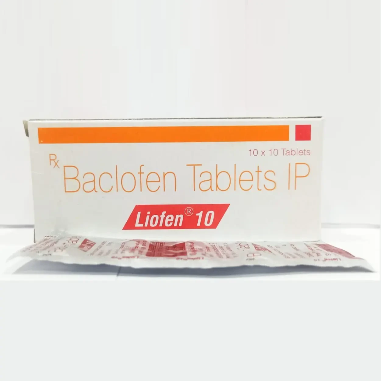 Pack Image: Liofen 10 mg Tablet (3 x 10)