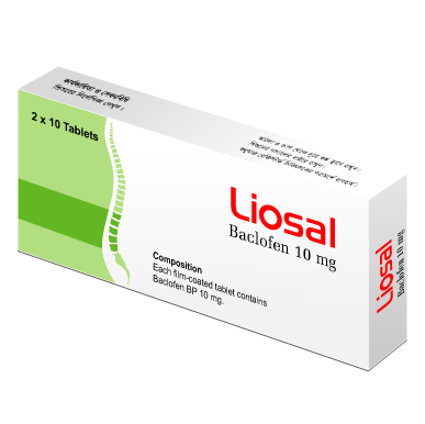 Pack Image: Liosal 10 mg Tablet (3 x 10)