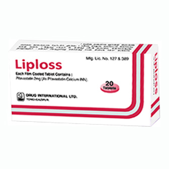 Pack Image: Liploss 2 mg Tablet (2 x 10)