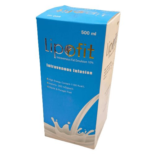 Pack Image: Lipofit 10% Injection (500 ml bottle)