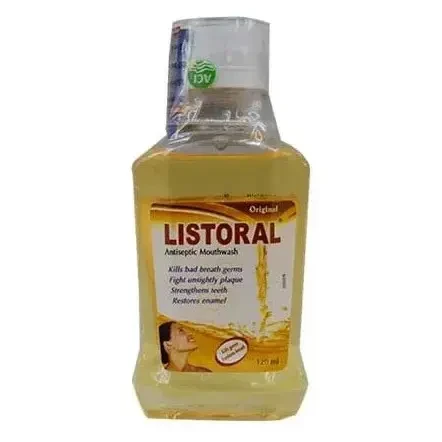 Pack Image: Listoral Original  Mouthwash (120 ml bottle)