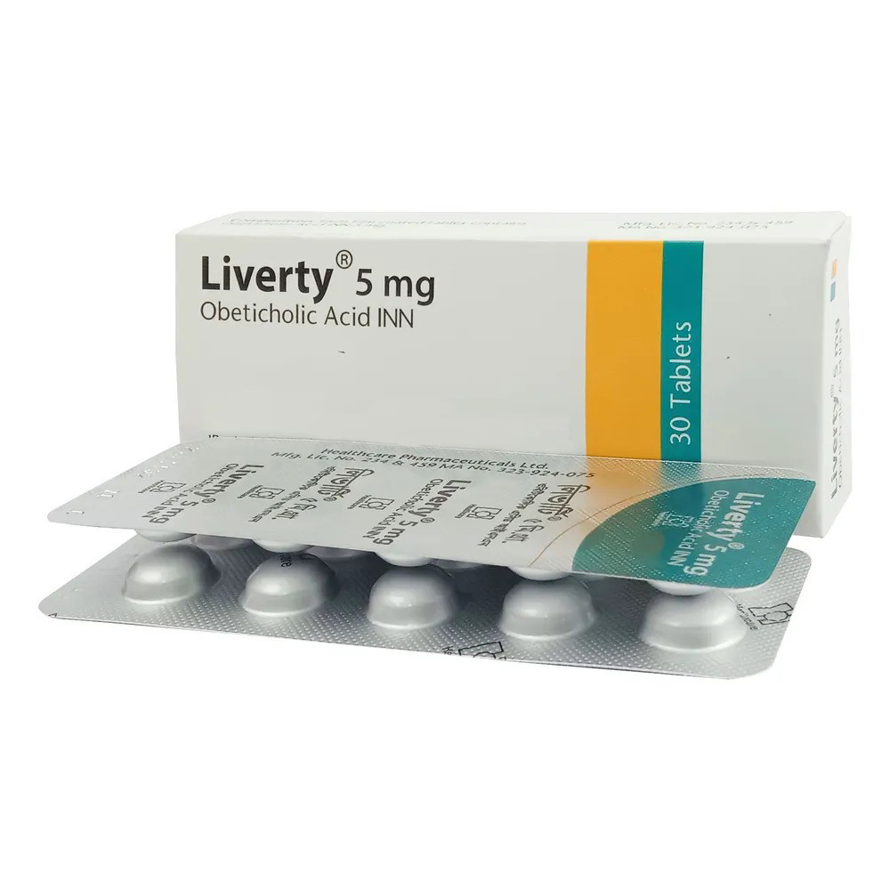 Pack Image: Liverty 5 mg Tablet (3 x 10)