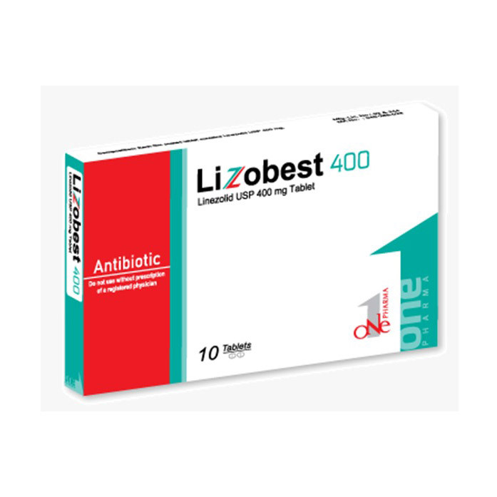 Pack Image: Lizobest 400 mg Tablet (1 x 10)