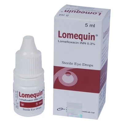 Pack Image: Lomequin 0.3% Eye Drop (5 ml drop)
