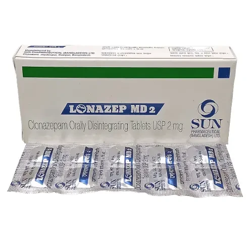 Pack Image: Lonazep MD 2 mg Tablet (3 x 10)