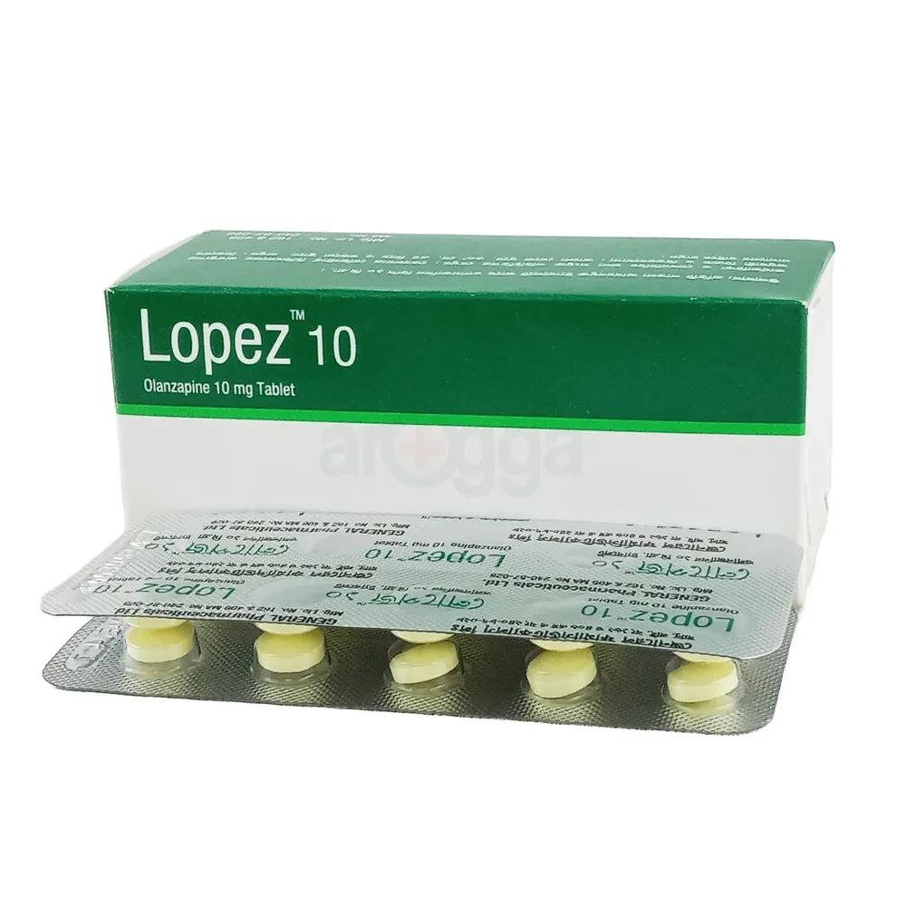 Pack Image: Lopez 10 mg Tablet (7 x 10)