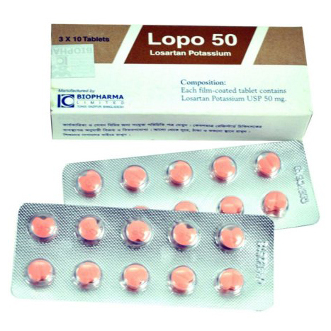 Pack Image: Lopo 50 mg Tablet (3 x 10)