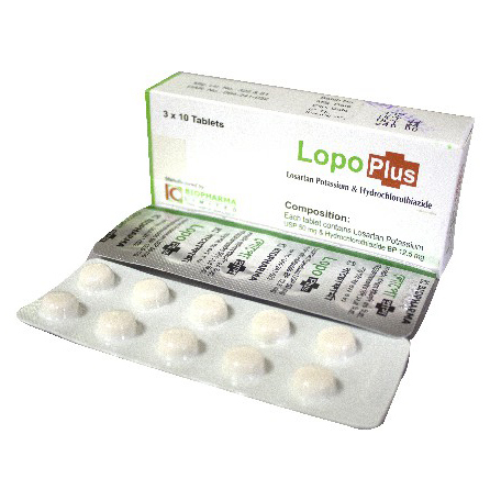 Pack Image: Lopo Plus 50 mg Tablet (3 x 10)