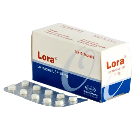 Pack Image: Lora 10 mg Tablet (10 x 10)