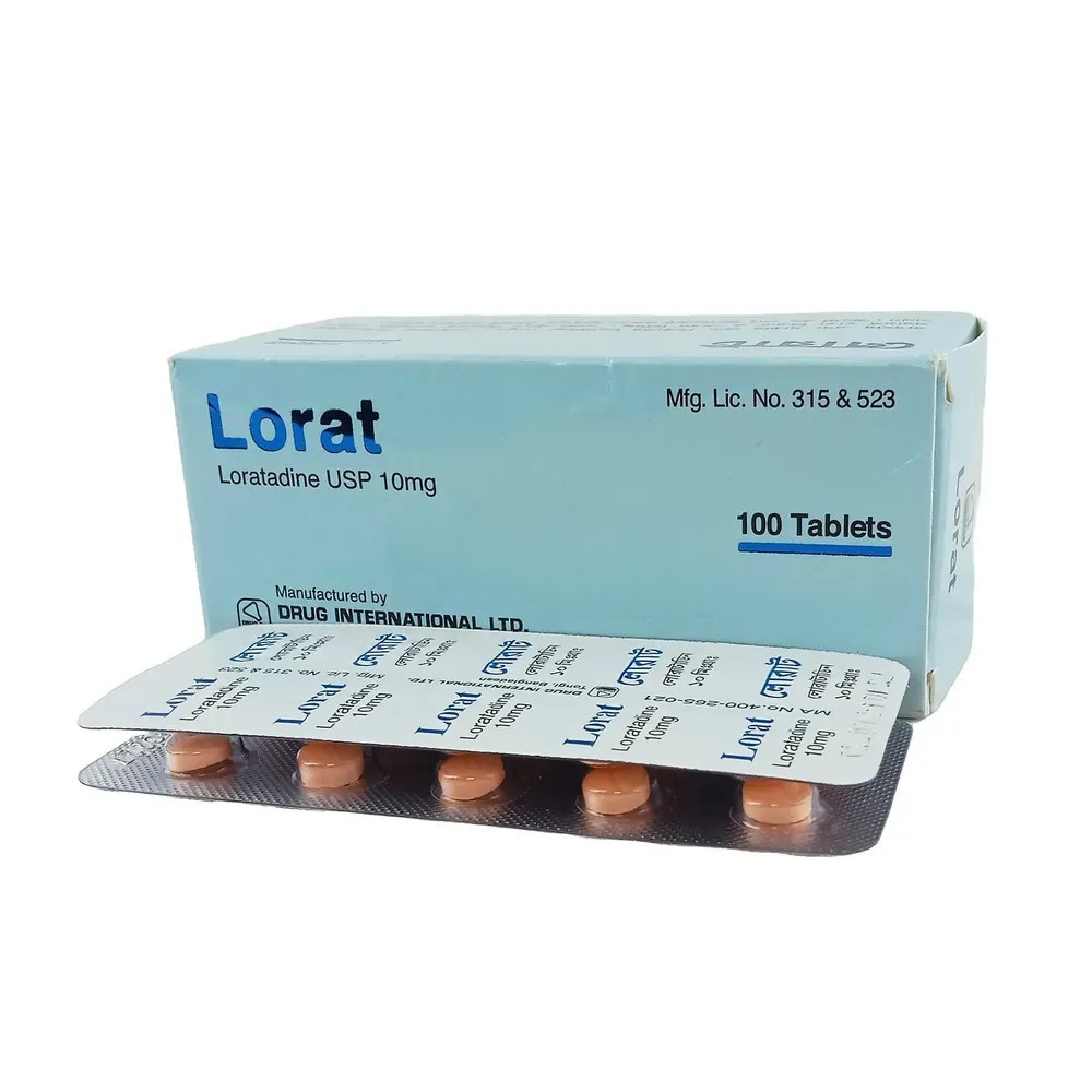 Pack Image: Lorat 10 mg Tablet (10 x 10)