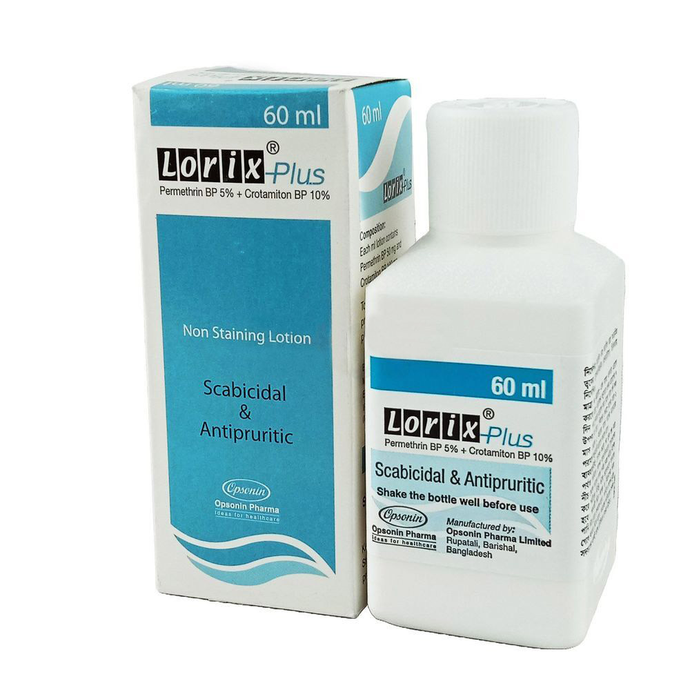 Pack Image: Lorix Plus 5% 10% Lotion (60 ml bottle)