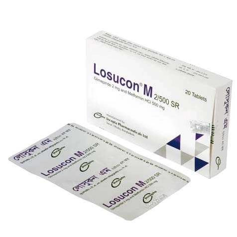 Pack Image: Losucon M 2 mg Tablet (2 x 10)