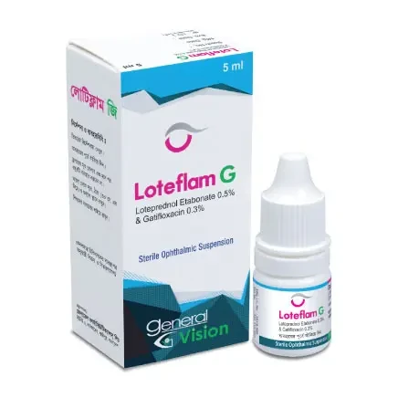 Pack Image: Loteflam G 0.5% 0.3% Suspension (5 ml drop)