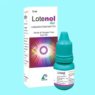 Pack Image: Lotenol 0.5% Eye Gel (5 gm tube)