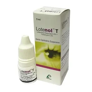 Pack Image: Lotenol T 0.5% 0.3% Suspension (5 ml drop)