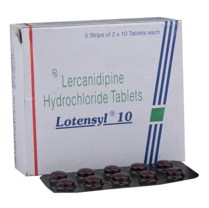 Pack Image: Lotensyl 10 mg Tablet (5 x 10)