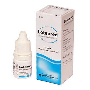 Pack Image: Lotepred 0.5% Suspension (5 ml drop)