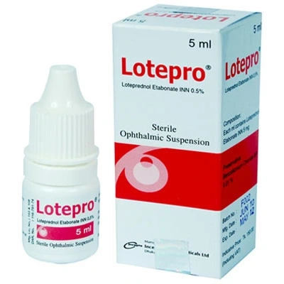 Pack Image: Lotepro 0.5% Suspension (5 ml drop)