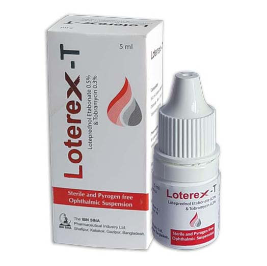 Pack Image: Loterex-T 0.5% 0.3% Suspension (5 ml drop)