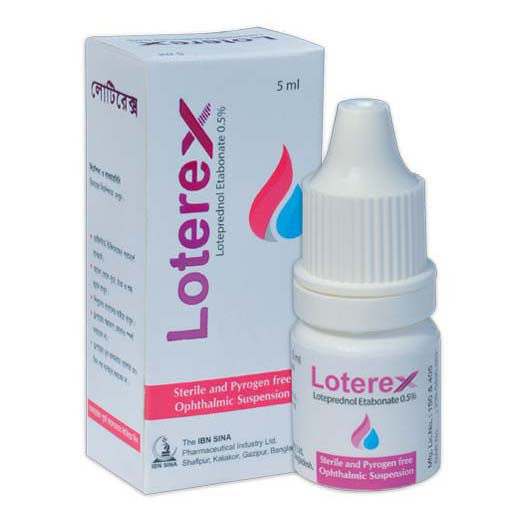 Pack Image: Loterex 0.5% Suspension (5 ml drop)