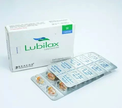 Pack Image: Lubilax 8 mcg Capsule (3 x 10)