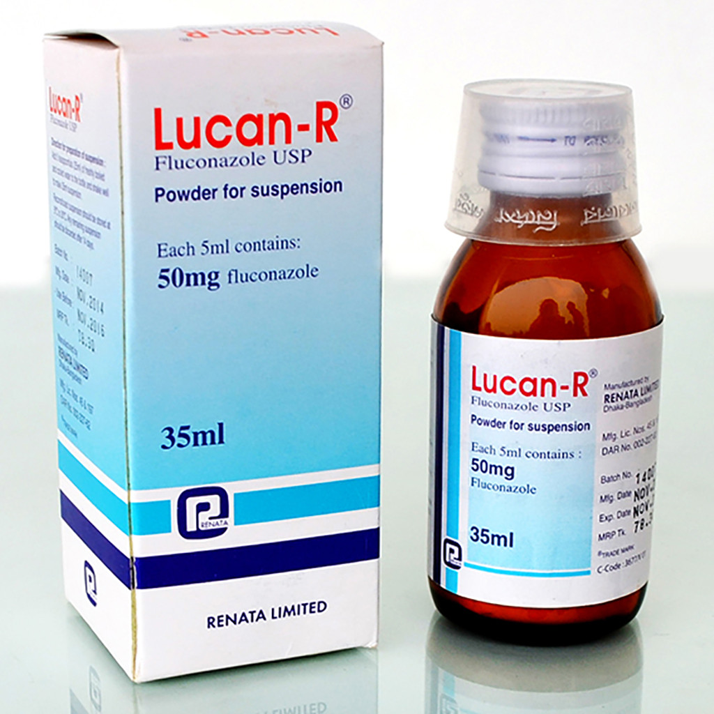 Pack Image: Lucan-R 50 mg Suspension (35 ml bottle)