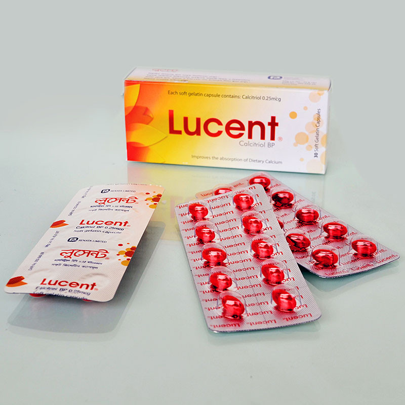 Pack Image: Lucent 0.25 mcg Capsule (3 x 10)