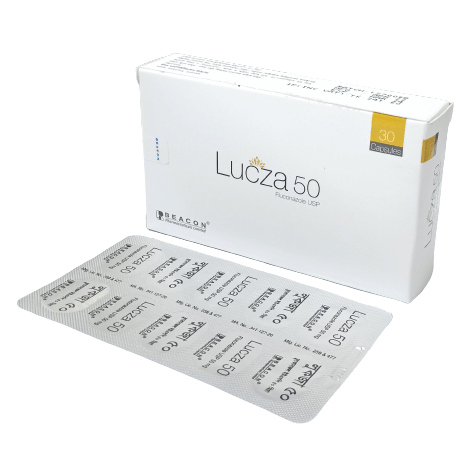 Pack Image: Lucza 50 mg Capsule (3 x 10)